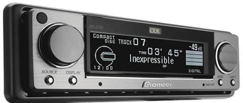 Pioneer RS-D7R-2 Automobilinė magnetola, nemokamas pristatymas