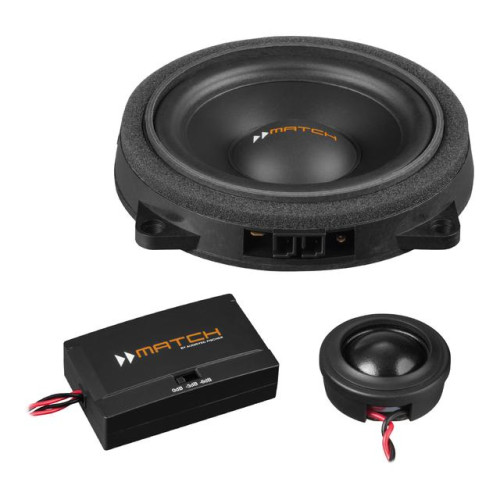 MATCH UP C42BMW-FRT.2 komponentiniai automobiliniai garsiakalbiai galia: 120W, dažnių juosta:100 Hz - 25,000 Hz, jautrumas: 90 dB | Nemokamas Pristatymas