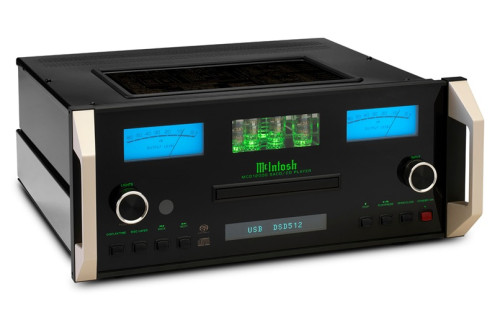 ​​​​McIntosh MCD12000 – tai aukščiausios klasės SACD/CD dviejų kanalų grotuvas ir skaitmeninio-analoginio signalo keitiklis (DAC). Dažnių diapazonas:  SACD: 4Hz–40kHz (+0,5dB / -2dB). CD: 4Hz–20kHz (±0,5dB).  | Nemokamas Pristatymas