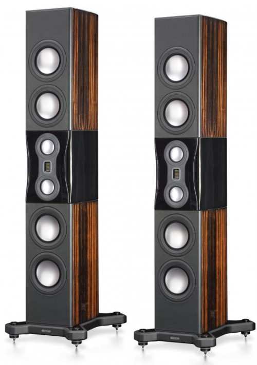 Monitor Audio Platinum P500 II, Platinum II serija, Trijų juostų 91 dB/W/m jautrumo 4Ω ant grindų pastatomos kolonėlės | Nemokamas pristatymas