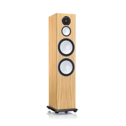 Monitor Audio Silver 10 Silver serija 500W Trijų juostų 90 dB/W/m jautrumo 4Ω ant grindų statomos kolonėlės | Nemokamas pristatymas