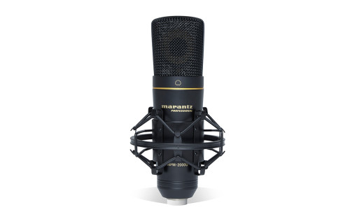Marantz Professional MPM-2000U USB Kondenseris Mikrofonas Frequency response: 20 - 18,000 Hz diagrafa 2 mikronai A-D konverteris 48kHz / 16-bit | Nemokamas Pristatymas