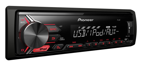 Pioneer MVH-190UI magnetola automobiliui,4 x 50W, nemokamas pristatymas