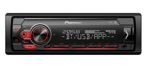 Pioneer MVH-S310BT automagnetola 1-DIN Mechafree su Bluetooth, USB ir Spotify sąsaja su Android įrenginiais | Nemokamas Pristatymas