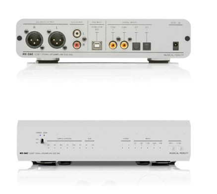 Musical Fidelity MX DAC Konverteris  SPDIF 2x TOSLIN 2x RCA 1x USB tipo 'B' maitinimo šaltinis 90-250VAC | Nemokamas Pristatymas