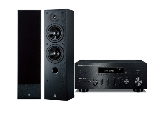 Stereo komplektas stiprintuvas Yamaha R-N500 su  kolonėlėm  Yamaha NS-50F