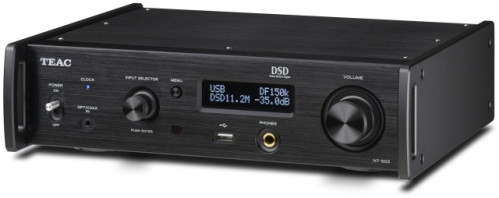 Teac NT-503 juodas arba sidabrinis tinklinis grotuvas, DAC, nemokamas pristatymas