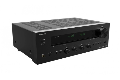 Onkyo TX-8470 Tinklinis Stereo Stiprintuvas Galia: 2 * 140 W / 4 ohms / 1 % THD, HDMI Arc 8K Palaikymas, Multiroom, Chromecast, Roon Ready, Spotify, Amazon Music HD, Tidal, Deezer,  | Nemokamas Pristatymas