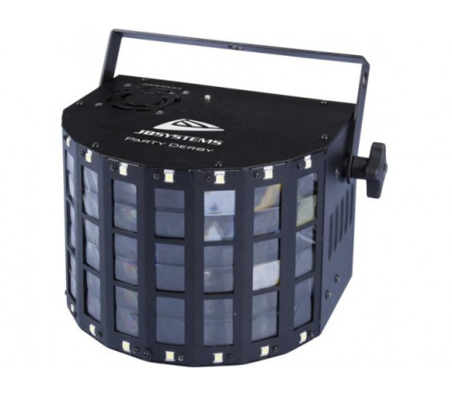 JB System PARTY DERBY Šviesų efektas AC 100~240V, 50/60Hz Derby LED 1x3W red + 1x3W green + 1x3W blue + 1x3W  white  LED | Nemokamas Pristatymas