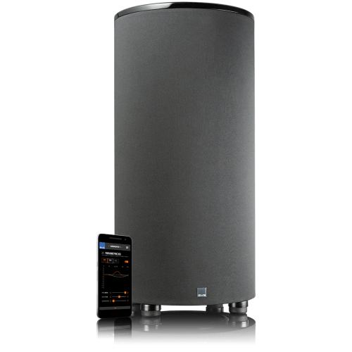 SVS PC-2000 Pro – vertikaliai orientuotas žemų dažnių garsiakalbis. Dažnių atsakas:  16–290 Hz ±3 dB (su prailginto žemo dažnio režimu) | Nemokamas Pristatymas