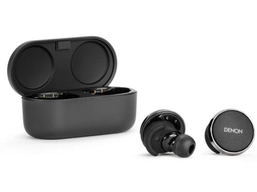 Denon PerL  Pro – premium į ausis įstatomos belaidės ausinės su personalizuotu garsu ir lossless garso palaikymu. 8 val. ausinėse vienos įkrovos metu | Nemokamas pristatymas