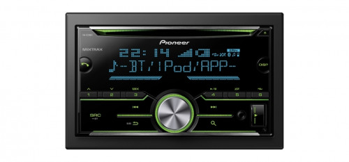 Pioneer FH-X730BT magnetola su Bluetooth, Mixtrax, USB, Aux, nemokamas pristatymas