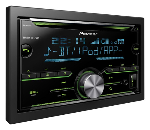Pioneer AVH-280BT CD/USB magnetola su AUX ir USB,liečiamas ekranas, iPod/iPhone, nemokamas pristatymas