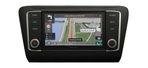 Pioneer AVIC-EVO1-OC2-MTB navigacija su Apple CarPlay & Android Auto skirta Skoda Octavia (5E - 2013) | Nemokamas Pristatymas