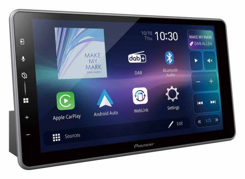 Pioneer Pioneer SPH-DA97DAB-UNI automagnetola-multimedija 6.8" akranas belaidis  WiFiAndroid Auto™ ir Apple CarPlay® palaikymas, Bluetooth® palaikymas,skaitmeninis radijas | Nemokamas Pristatymas