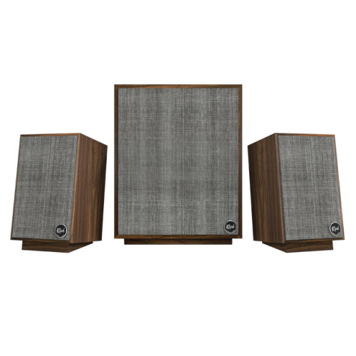 Klipsch ProMedia Heritage 2.1, multimedinė garsiakalbių sistema | Nemokamas Pristatymas