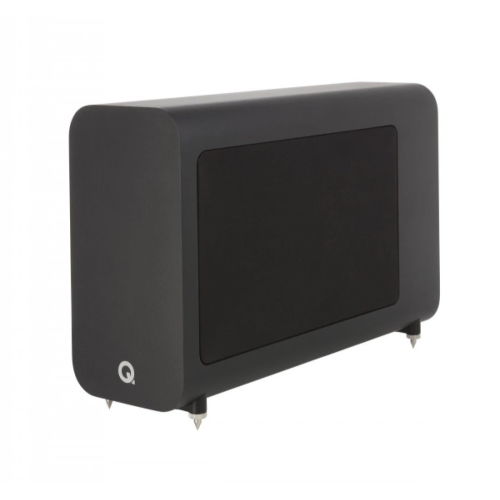Q Acoustics Q3060S Satin – aktyvi žemų dažnių kolonėlė (subwoofer). Galia: 150 W (vidinė, Class D), Dažnių juosta: 35 – 250 Hz (+3 dB, −6 dB). | Nemokamas Pristatymas