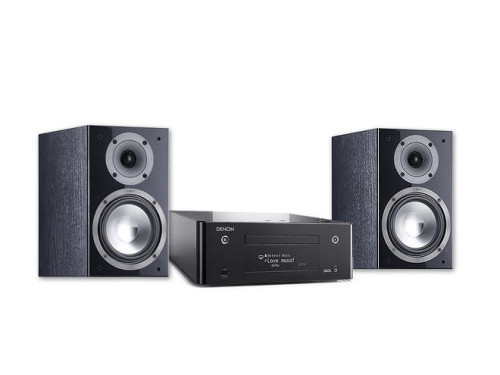 Denon Stereo sistema RCDN-9 stiprintuvas 2 x 65 W lentyninės kolonėlės SP 206 Speciali kaina | Nemokamas pristatymas