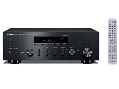 Yamaha R-N602 tinklinis grotuvas stereo stiprintuvas resyveris 356W LAN USB AirPlay internetinis radijas USB MusicCast multiroom