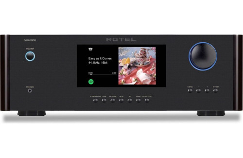 Rotel RAS-5000 išmanus garso stiprintuvas su tinklo grotuvu HDMI ARC Spotify ir TIDAL Connect 2x220W | Nemokamas Pristatymas