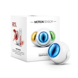 Fibaro Z-Wave Plus Judesio daviklis 4 in 1 Z-Wave technologija suderinamas su išmaneisiais įrenginiais akselerometras | Nemokamas Pristatymas 
