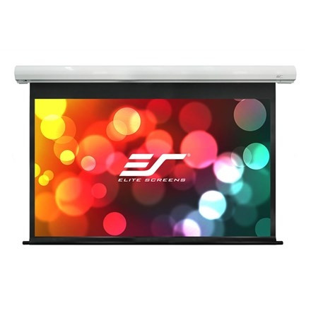Elite Screens Saker Serijos SK120XHW-E10 projektoriaus ekranas išstrižainė 120 ", 16:9, matomas ekrano kampas (W) 266 cm, Baltas | Nemokamas Pristatymas