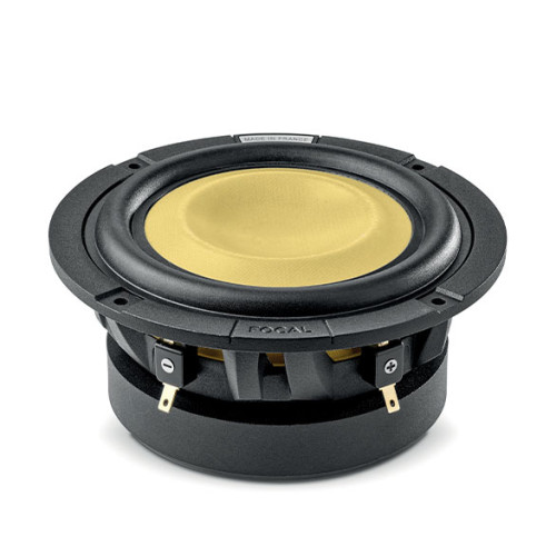 Focal 5 KM, automobilinis žemų dažnių garsiakalbis rekomend. stiprintuvo galia: 200W, dažnių juosta: 35Hz - 250kHz, jautrumas: 86dB | kaina už 1vnt. Nemokamas Pristatymas
