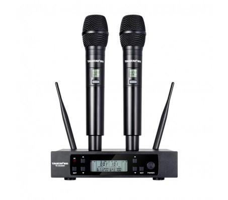 Takstar TS-3310UH, bevielių mikrofonų sistema dažnių juosta: 50Hz-18KHz, išėjimo varža: XLR jungtis: 200Q, veikimo atstumas: 100 (m) | Nemokamas Pristatymas
