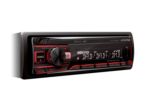 Alpine UTE-204DAB Automagnetola Bleutooth Digital Radio su DAB+, USB Playback funkcija suderinama su iPhone ir iPod | Nemokamas Pristatymas
