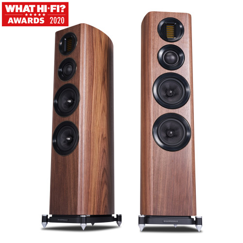Wharfedale EVO 4.4 Trijų juostų grindinės kolonėlės rekomenduojama stiprintuvo galia 30-200W, dažnių juosta 44Hz ~ 22kHz | Nemokamas Pristatymas