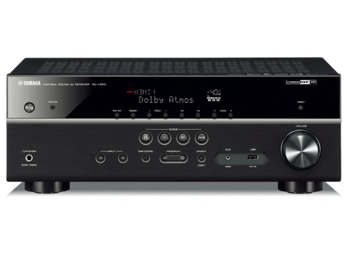 Yamaha RX-V583 garso stiprintuvas 7.21 namų kino stiptintuvas resyveris 7x170W HDCP 2.2 WiFi Bluetooth® interneto radija Extra Bass 4K Ultra HD ECO mode AirPlay® | nemokamas pristatymas