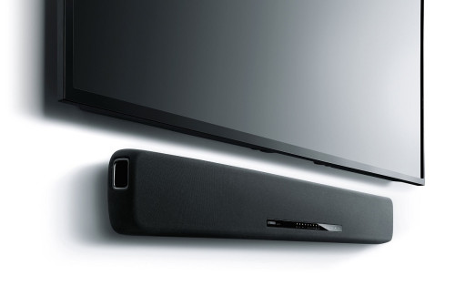 Yamaha YAS-107 garso kolonėlė televizoriui Soundbar su integruotu žemų dažnių garsiakalbiu 120W HDMI ARC Bluetooth | nemokamas pristatymas