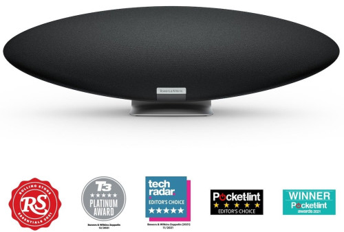 Bowers & Wilkins Zeppelin Pro Edition belaidė garso kolonėlė. Dažnių diapazonas:  35 Hz - 24 kHz, Galia 240W RMS, 300W Maksimali galia, | Nemokamas Pristatymas