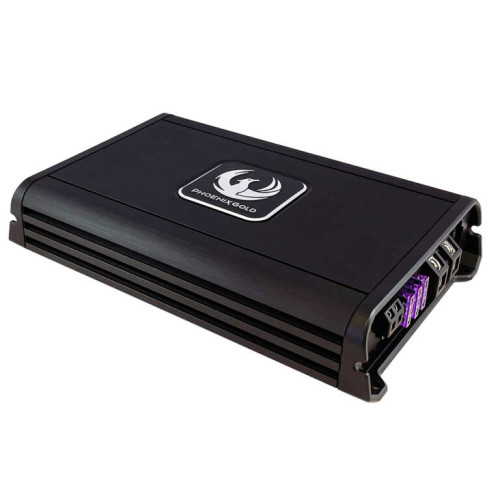 Phoenix Gold ZR10001 – tai galingas vieno kanalo (monoblokinis) D klasės automobilinis galios stiprintuvas. Galia:  1 × 1000 W RMS prie 1 Ω. 1 × 720 W RMS prie 2 Ω. 1 × 430 W RMS prie 4 Ω. | Nemokamas pristatymas
