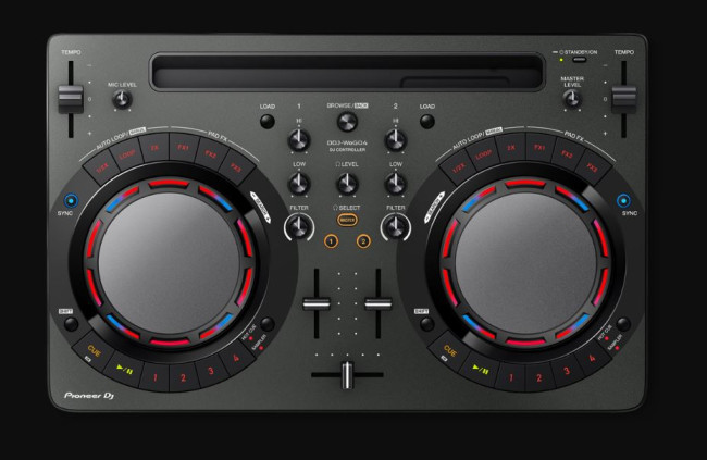 Pioneer DDJ WEGO4-K Compact DJ Pultas WeDJ programinė įranga