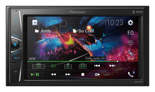 Pioneer Dmh G220bt AutomobilinÄ Multimedija Visada Geriausios Kainos Garantija