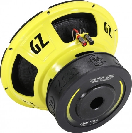 Ground Zero GZRW 12XSPL 30cm 1500W 2x2 Ohm žemų dažnių