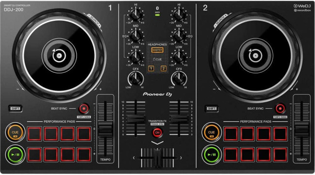 【年間ランキング6年連続受賞】 DJ Smart DDJ-200 Pioneer Kontroleris| Pristatymas Nemokamas DJ機材