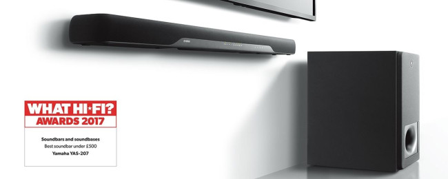 Yamaha soundbar sales ysp 207