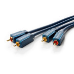 Clicktronic (2 m.) RCA koaksialinis kabelis 24k auksu dengti kontaktai, 50 omų varža, AWG 23 | AudioVideo.lt