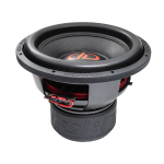 DD Audio 715f D4 15 colių žemų dažnių garsiakalbis, 1500 W RMS / 4500 W MAX