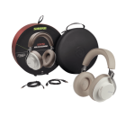 Shure AONIC 50 belaidės Over-Ear tipo ausinės su išorinių garsų slopinimo funkcija | Visada geriausios Kainos garantija!