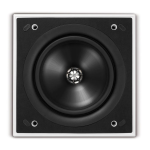 KEF CI200QS – lubinis instaliacinis garsiakalbis. Galia (RMS): 100 W, Max: 200 W, Dažnių atsakas: 40 Hz – 20 kHz, Jautrumas: 89 dB (1W @ 1m) | Nemokamas Pristatymas