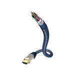 IN-AKUSTIK PREMIUM BLUE HDMI (2.0m) HS + ETHERNET kabelis