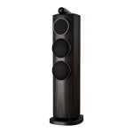 Bowers & Wilkins 804 D5 Dark Walnut kolonėlė su apsauginėmis grotelėmis