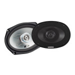 Garsiakalbiai automobiliui Alpine SXE-6925S koksialiniai 150x230mm 6"x9" 2x280W 2-jų juostų kaina už 2 vnt.