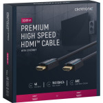Clicktronic High Speed HDMI™ , singalinis HDMI kabelis su Enthernet palaikymu | Nemokamas Pristatymas | Visada geriausios Kainos garantija!