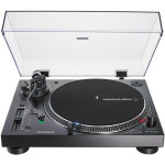 Audio-Technica AT-LP120XUSB patefonas   Profesionalus Direct-Drive plokštelių grotuvas 3 greičiai 33-1/3 RPM, 45 RPM, 78 RPM DC motoras integruotas fonokorektorius | Nemokamas Pristatymas