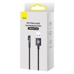 Baseus MVP 2 Elbow - Shaped USB to iP 2.4A, 1 m ilgio greito įkrovimo kabelis