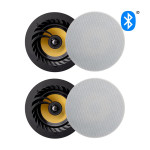 Lithe Audio Bluetooth 5.0 4 lubinių kolonėlių komplektas, 2 aktyvios ir 2 pasyvios